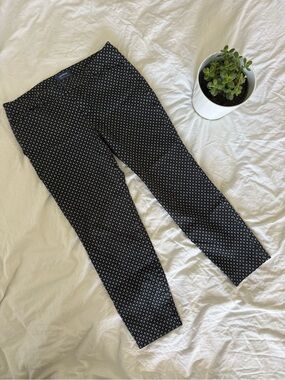 Old Navy Black Patterned Pixie Pants, Size 12
